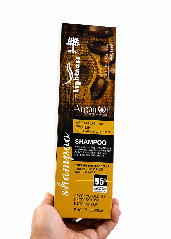 شامپو مدل روغن آرگان حجم 900میلی لیتر