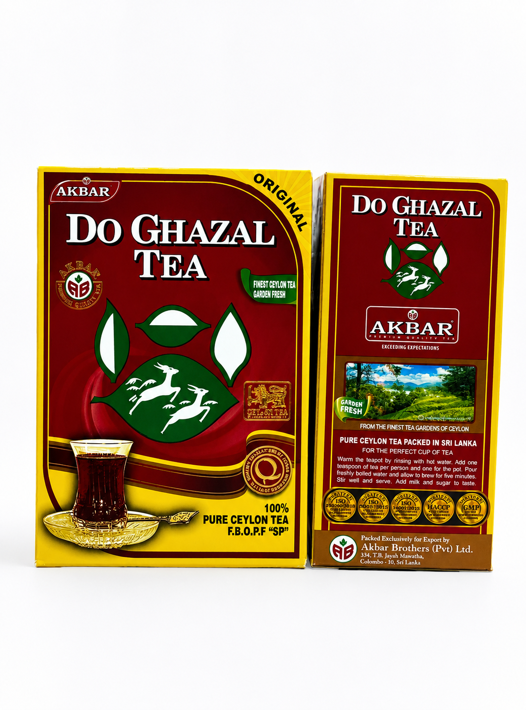 چای اکبر دوغزال ۵۰۰ گرم اصل سیلان | Akbar Do Ghazal Tea
